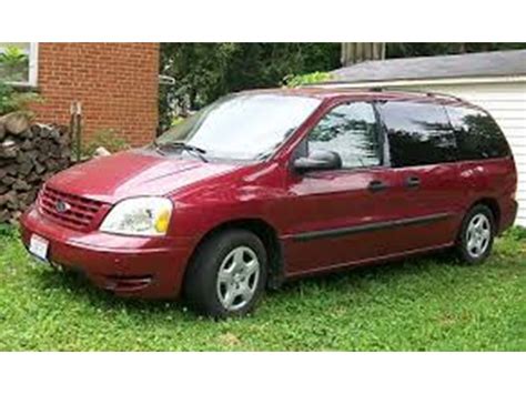 2005 Ford Freestar Sel For Sale By Owner In Albany Ny 12210