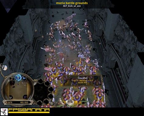 Moria Battle Grounds Lord Of The Rings Battle For Middle Earth Ii Maps