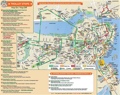 Map Of Boston Bus Bus Routes And Bus Stations Of Boston