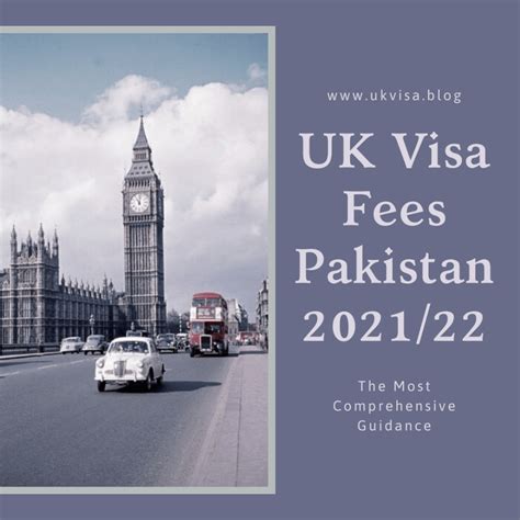 Uk Visit Tourist Spouse Student Visa Fees Pakistan 2021 Pakistani
