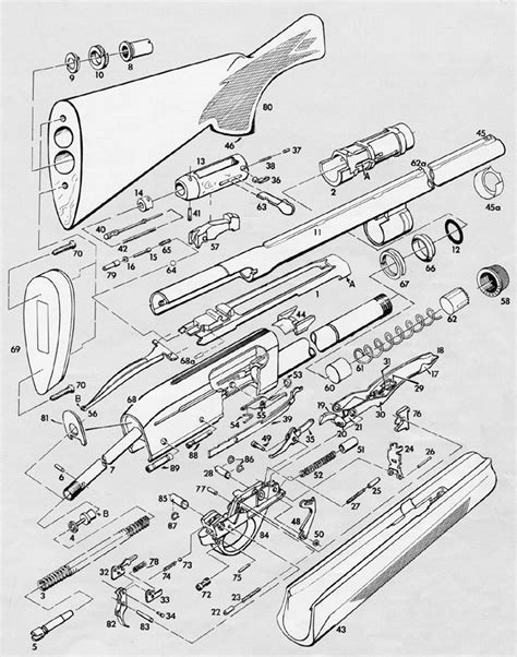 Remington Model 10 Schematic