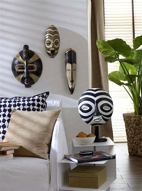 40 African Masks Wall Decoration Ideas African Inspired Decor African