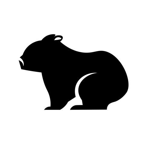 Wombat Vector Clip Art Royalty Free Wombat Clipart Vector Eps Sexiz Pix