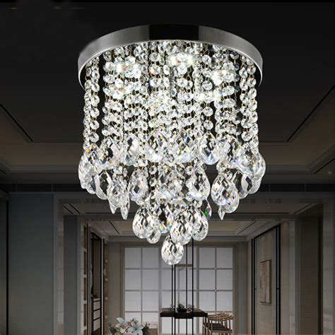 Modern Crystal Pendant Light Ceiling Lamp Chandelier