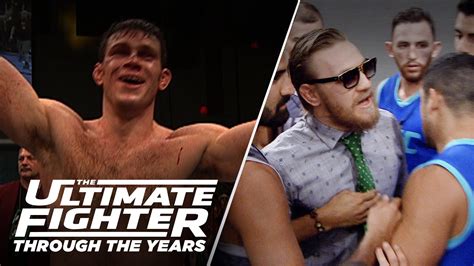 The Ultimate Fighter Through The Years Youtube