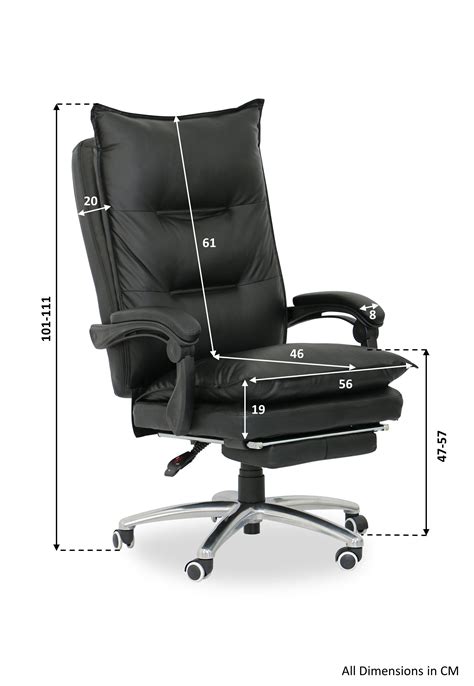 Deluxe Pu Executive Office Chair Brown Furniture And Home Décor