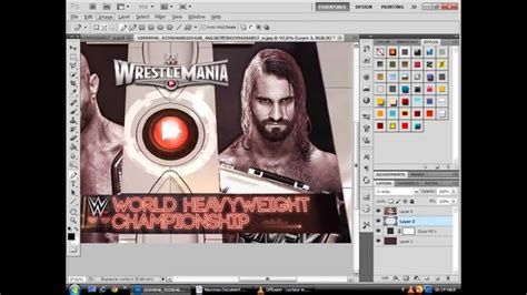 I understand that many fans like me are disappointed by the construction of the event, however, can not be said that there is no hype around, especially for the contract renewal of brock lesnar and the first match in wwe sting! How to Make WrestleMania 31 match card HD - YouTube