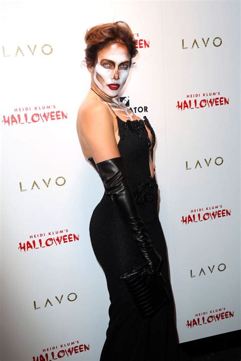 Jennifer Lopez At Heidi Klum Halloween Party In New York 10312015
