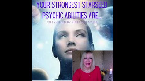 Your Starseed Strongest Psychic Abilities Youtube