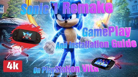 Sonic 1 Remake On Playstation Vita Sonic 1 Sms Remake On Psvita Youtube