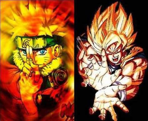 One piece is the undeniable best. dbz vs naruto - Naruto Vs Dragon Ball Z