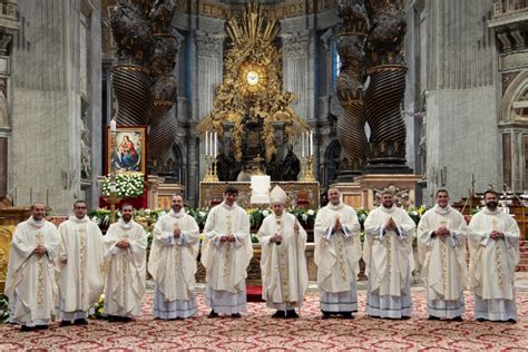 Pope At Mass Priestly Ordination ‘a T Of Service’ Inside The Vatican