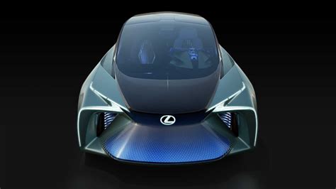 Futuristic Lexus Lf 30 Electrified Has Gullwing Doors In Wheel