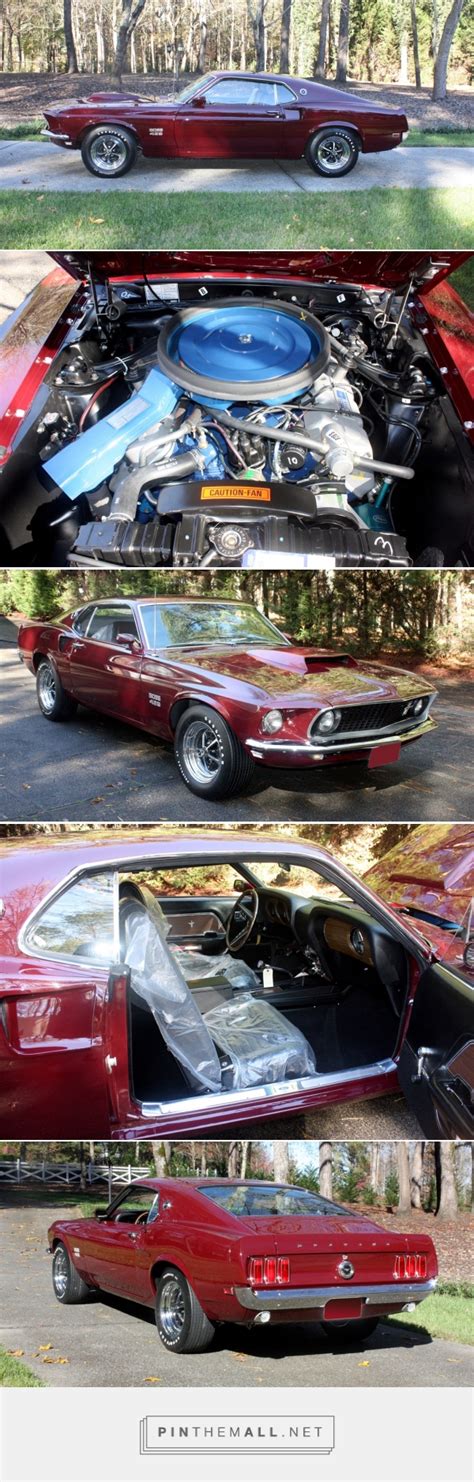 1969 Boss 429 Mustang Fords Nascar Racing Engine The Boss 429 With