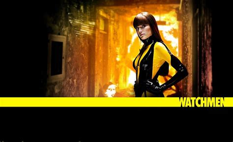 Hd Wallpaper Malin Akerman As Silk Spectre In Watchmen Watchmen