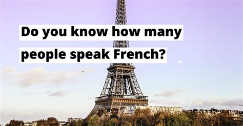 How Many People Speak French Lingoda Online Language School