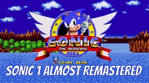 Sonic 1 Almost Remastered Sonic Mania Plus Mod Showcase Youtube