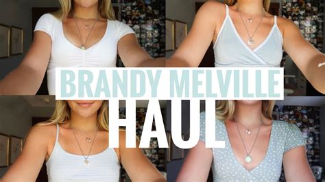 Brandy Melville Try On Haul YouTube