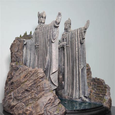 Gates Of Argonath Gates Of Gondor Statue Model The Lord Of The Rings