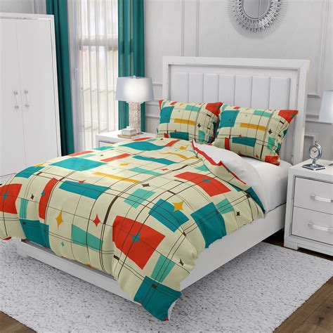 Home And Living Bedding Modern Mid Century Bedroom Decor Decorative