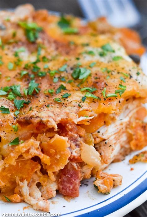 Sprinkle 4 cups of the doritos™ evenly in bottom of casserole. Dorito Chicken Casserole (35-Minute Meal!) - Gonna Want ...