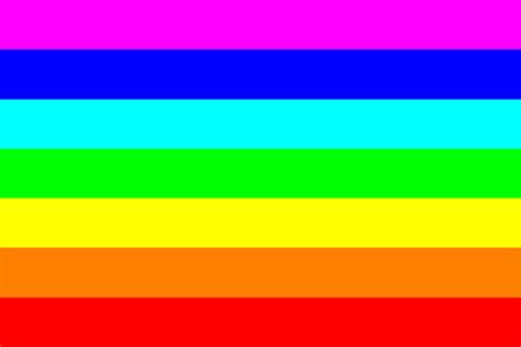 Rainbow Gradient With 7 Colors Color Order Inverted Openclipart