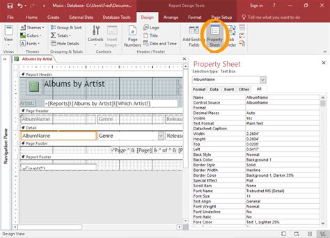 How To Create A Summary Report In Access 2016