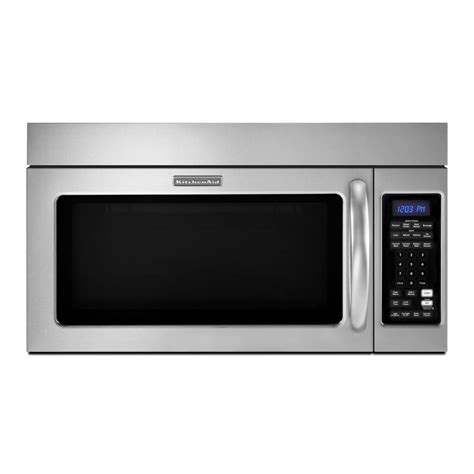 Kitchenaid Cu Ft Over The Range Convection Oven Microwave With