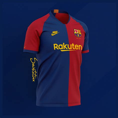 Jugadores como messi, suárez y piqué lucen esta misma camiseta en los partidos de la liga. Nike FC Barcelona 120-Years Anniversary Home, Away & Third ...