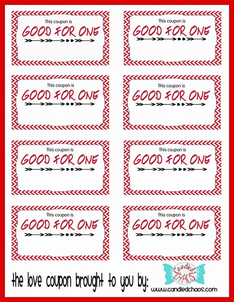 Valentine Day Coupon Template In 2021 Coupon Template Naughty Coupon