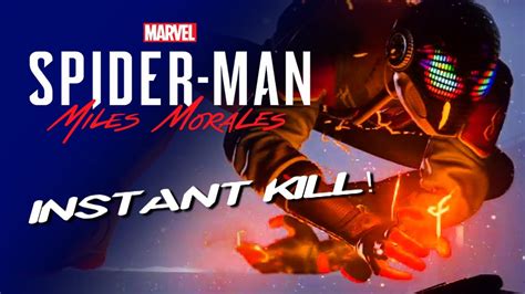 Marvels Spider Man Miles Morales Infinite Finisher Youtube