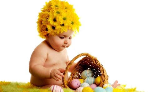 Cute Baby Flower Wallpaper 16477 Wallpaper High Resolution