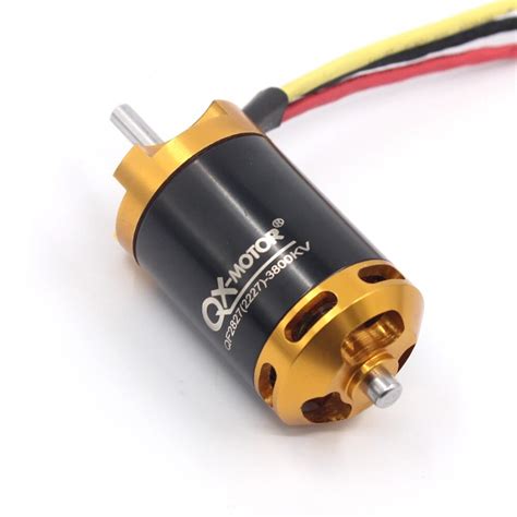 qx motor 70mm ducted fan 12 blades edf qf2827 3800kv brushless motor qwinout