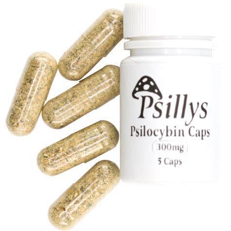 Psillys Microdose Capsules 5x300mg Psilocybin Mmjdirect
