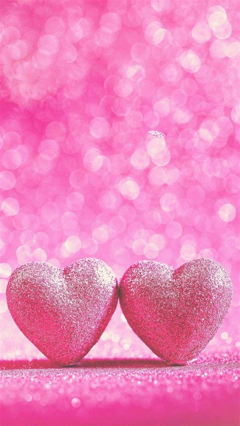 Glitter Hearts Wallpapers Wallpaper Cave
