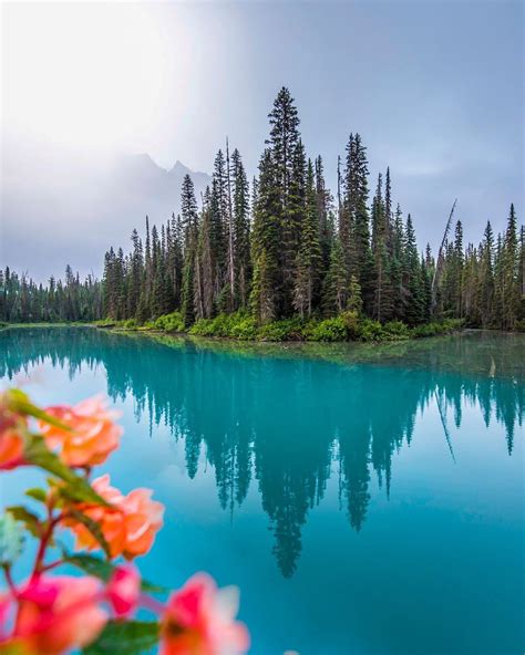 Emerald Lake Yoho National Park British Columbia Canada R