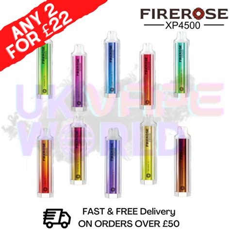 Firerose Elux Ex 4500 Vape Puff Disposable Bars Cheap £1199