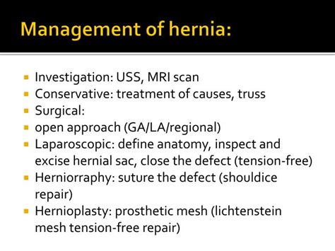 Ppt Hernias And Stomas Osce Finals Powerpoint Presentation Id206615