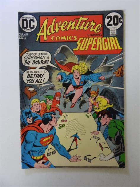 Adventure Comics 423 1972 Fn Condition Comic Books Bronze Age