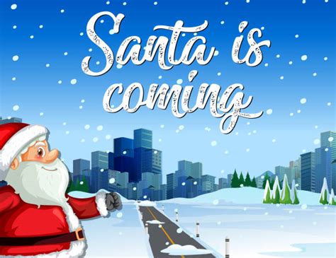 Santa Claus Is Coming To Town Svg File