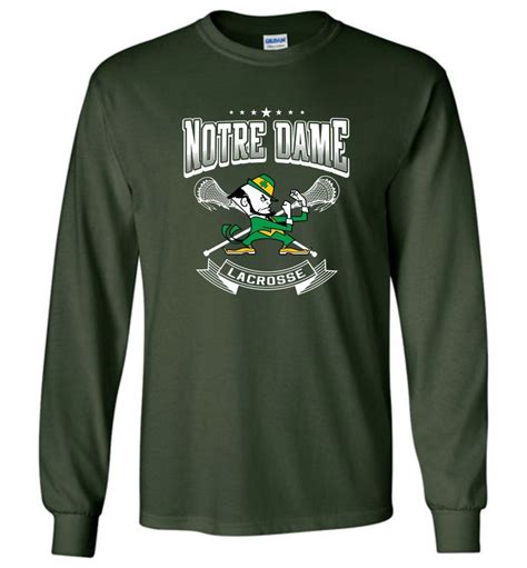 Irish Shirt St Patricks Day Shirt Notre Dame Lacrosse Irish Fighting T