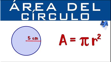 Formula Para Calcular El Area De Circulo Design Talk