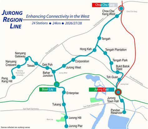New System Map Shows Mrt Lines Once Entirely In Effect By 2030 Ntu To