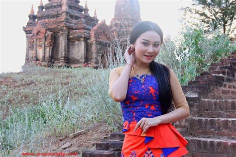 Amazing Photoshoot In Bagan Myanmar Actress Thinzar Nwe Win
