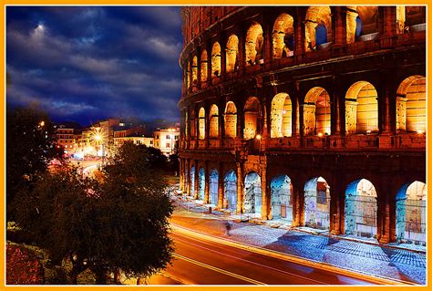 Fond D écran Ville Paysage Urbain Italie Nuit Bâtiment Réflexion Ciel Tourisme Soir