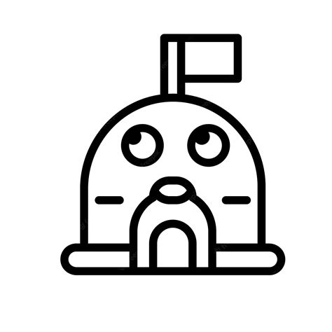 Premium Vector | Illustration of igloo
