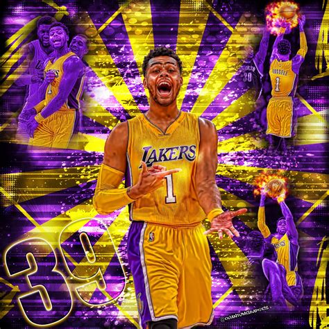 Quantum Graphics On Twitter Dangelo Russell Edit Russell