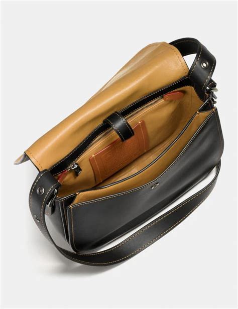Coach Saddle Bag In Glovetanned Leather