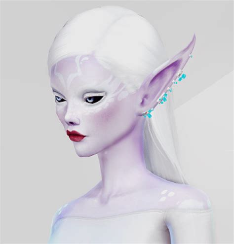 Elf Earring The Sims 4 Sims4 Clove Share Asia Tổng Hợp Custom Content