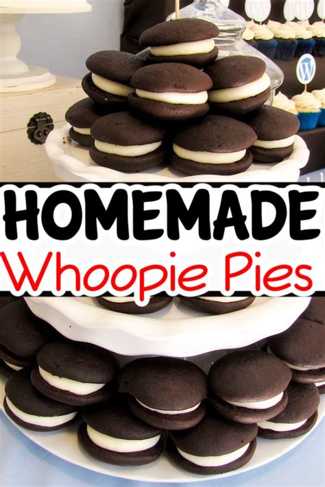 Homemade Whoopie Pies Recipe Gsff
